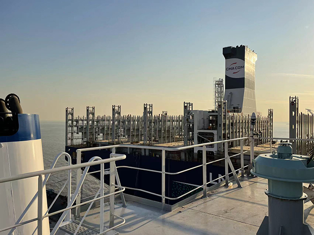 聲科電子一批外貼式液位計，用于全球首制超大型乙烷運輸船